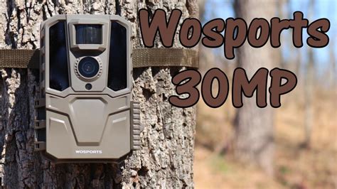 wosports trail camera setup